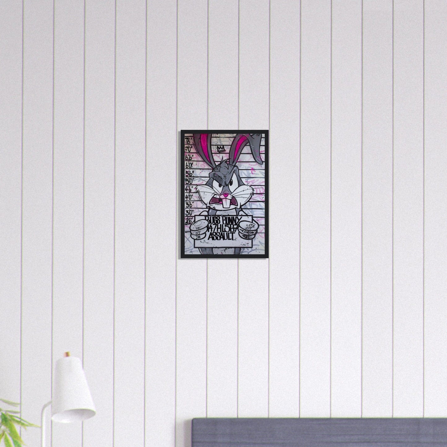 Canvanation Print Material 30x45 cm / 12x18″ Tableau Street Art Bug Bunny