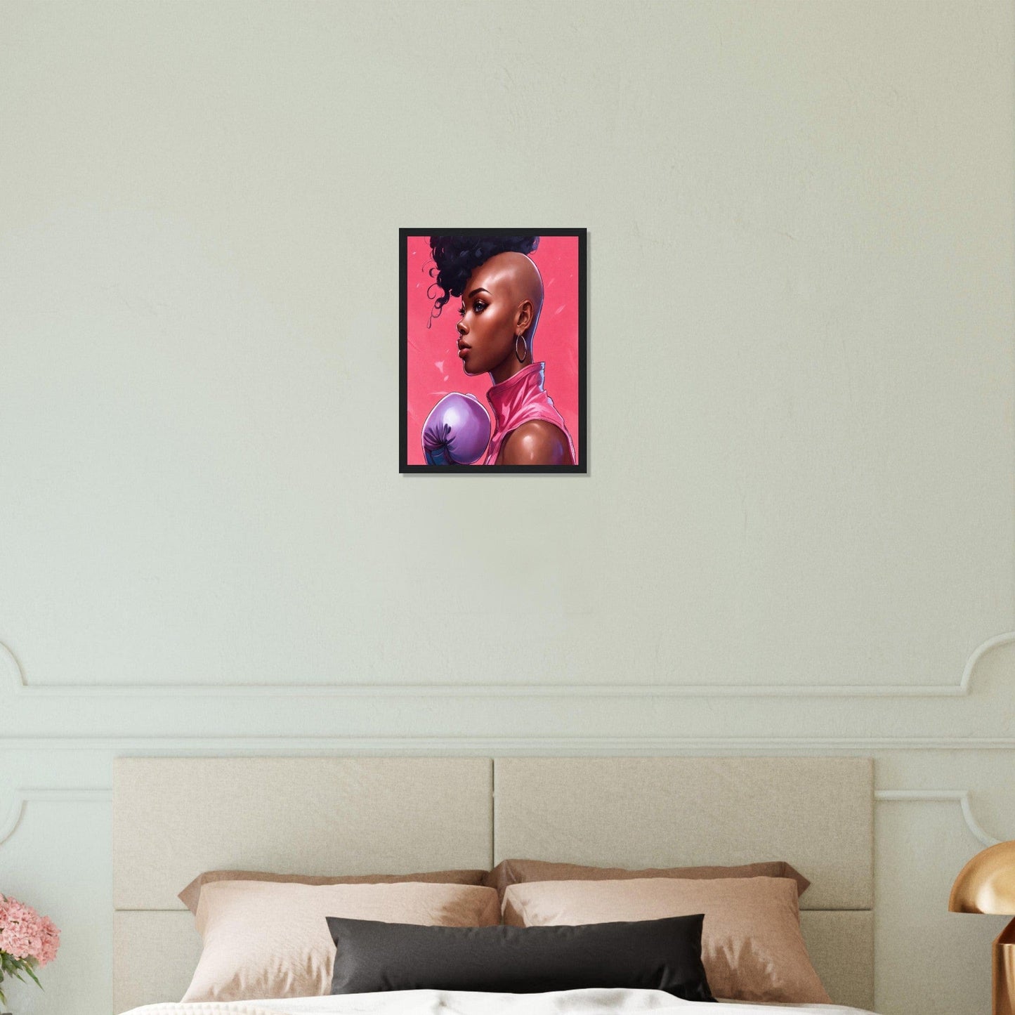 Canvanation Print Material 30x40 cm / 12x16″ Tableau Boxe Camille