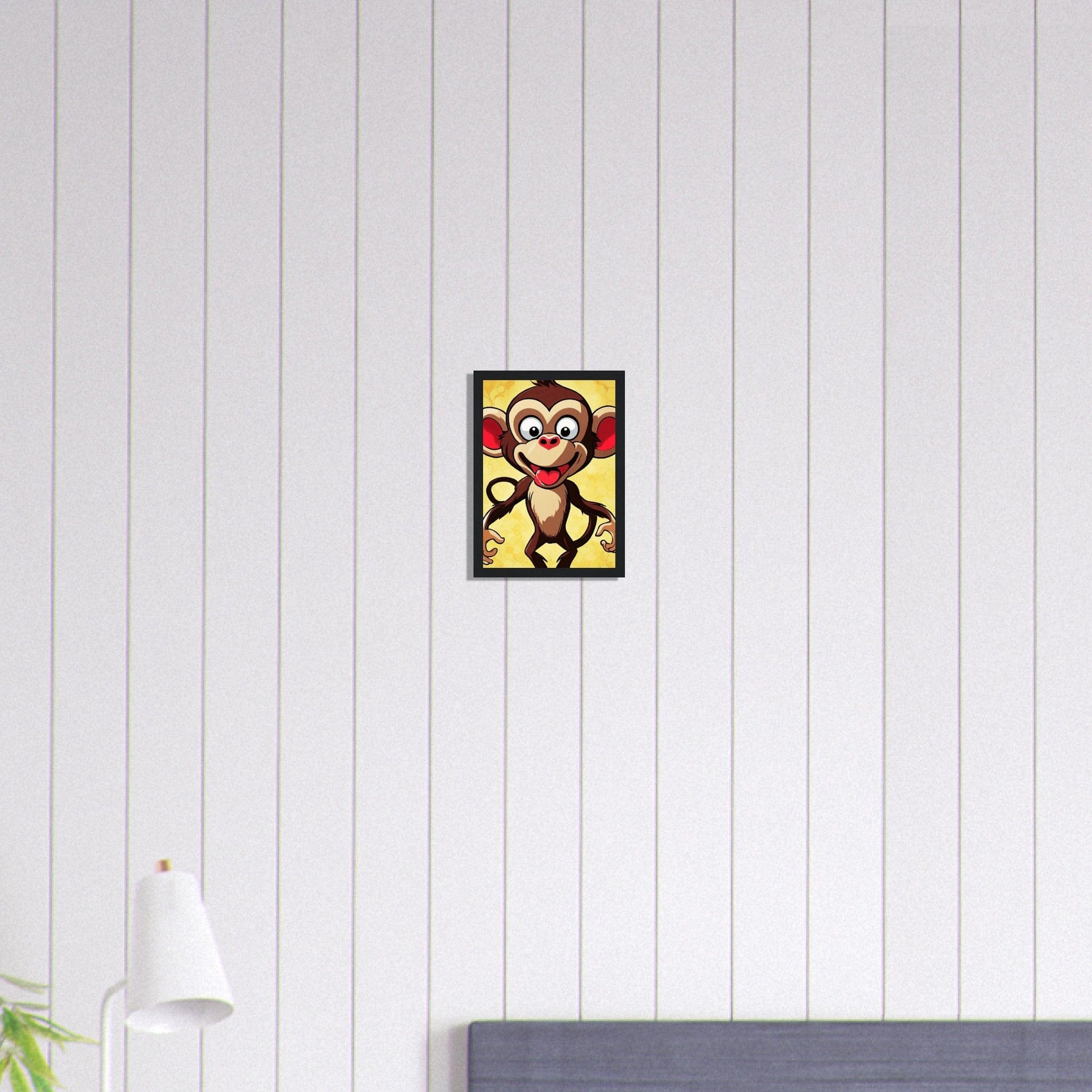 Canvanation Print Material A4 21x29.7 cm / 8x12″ Tableau Singe Mémoire des Ancêtres