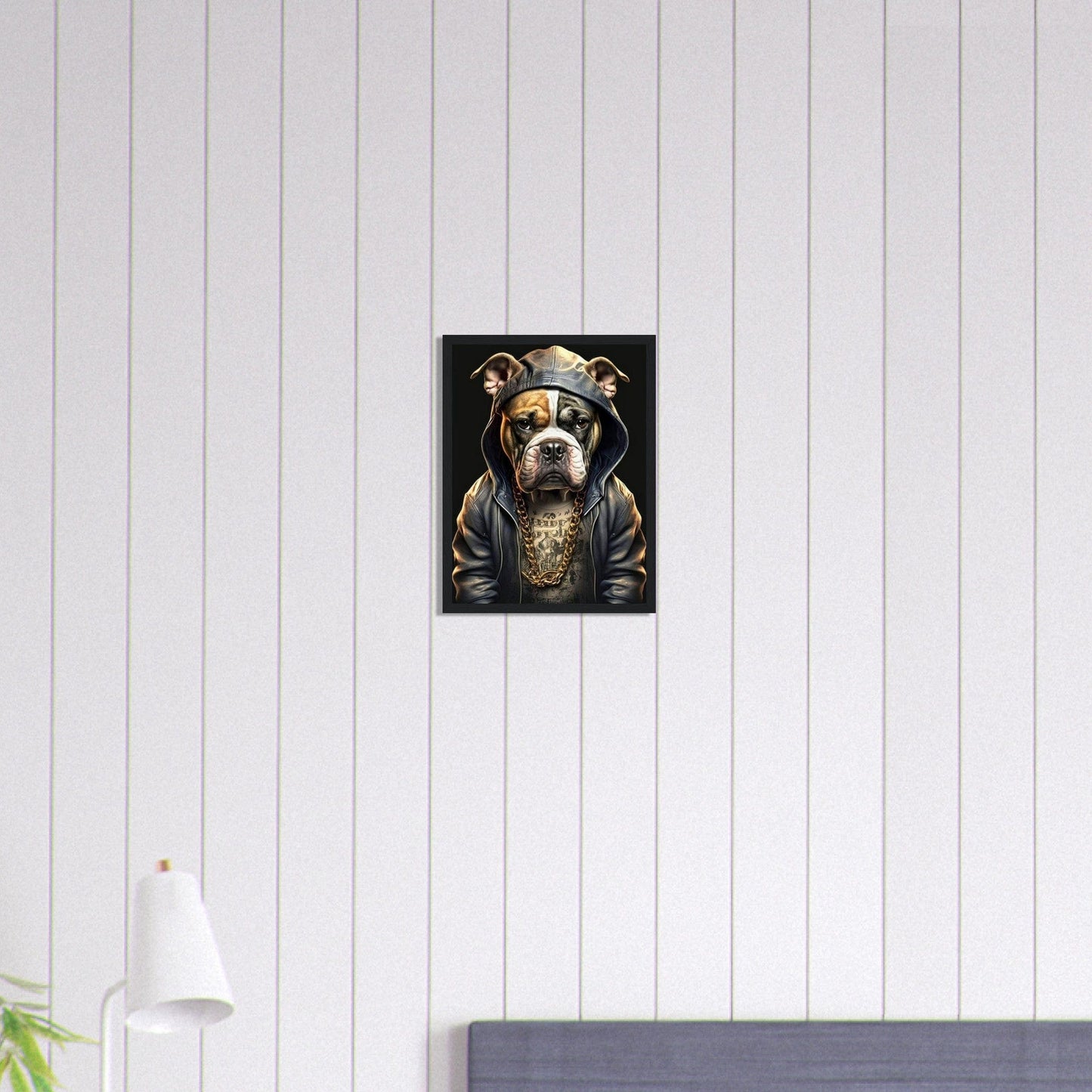 Canvanation Print Material 30x40 cm / 12x16″ Tableau Chien - Au-delà des mots