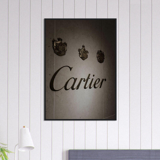 Canvanation Print Material 70x100 cm / 28x40″ Tableau Marque Cartier