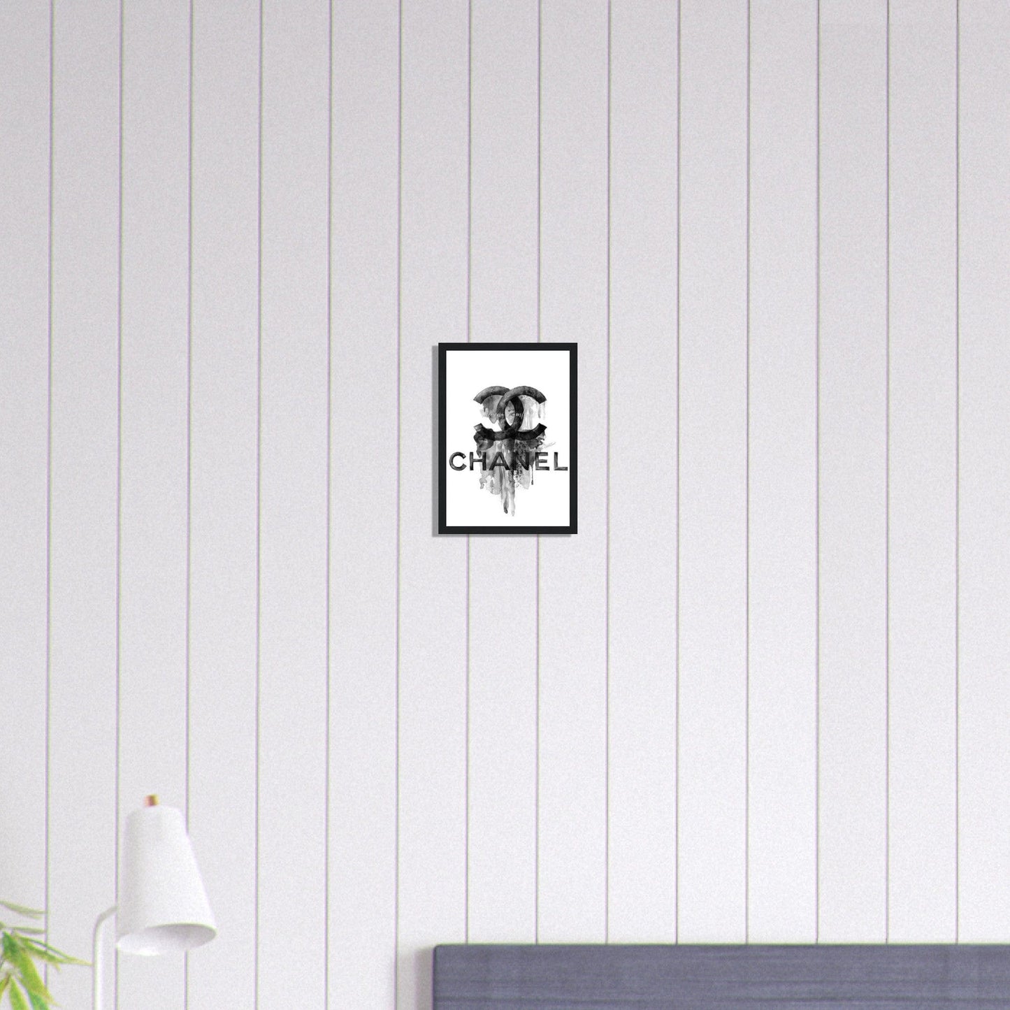 Canvanation Print Material A4 21x29.7 cm / 8x12″ Tableau Chanel Numéro 5 Noir