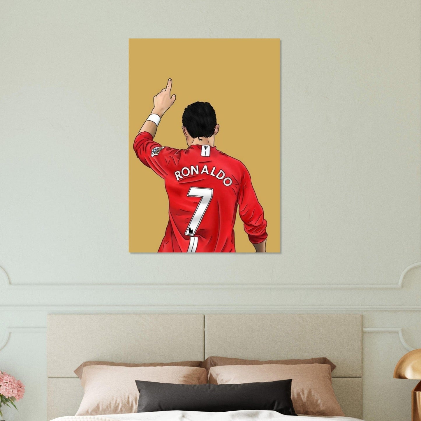 Gelato Print Material Poster Football Ronaldo