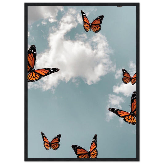 Gelato Print Material 50x70 cm / 20x28″ Tableau Peinture Papillon Abstrait