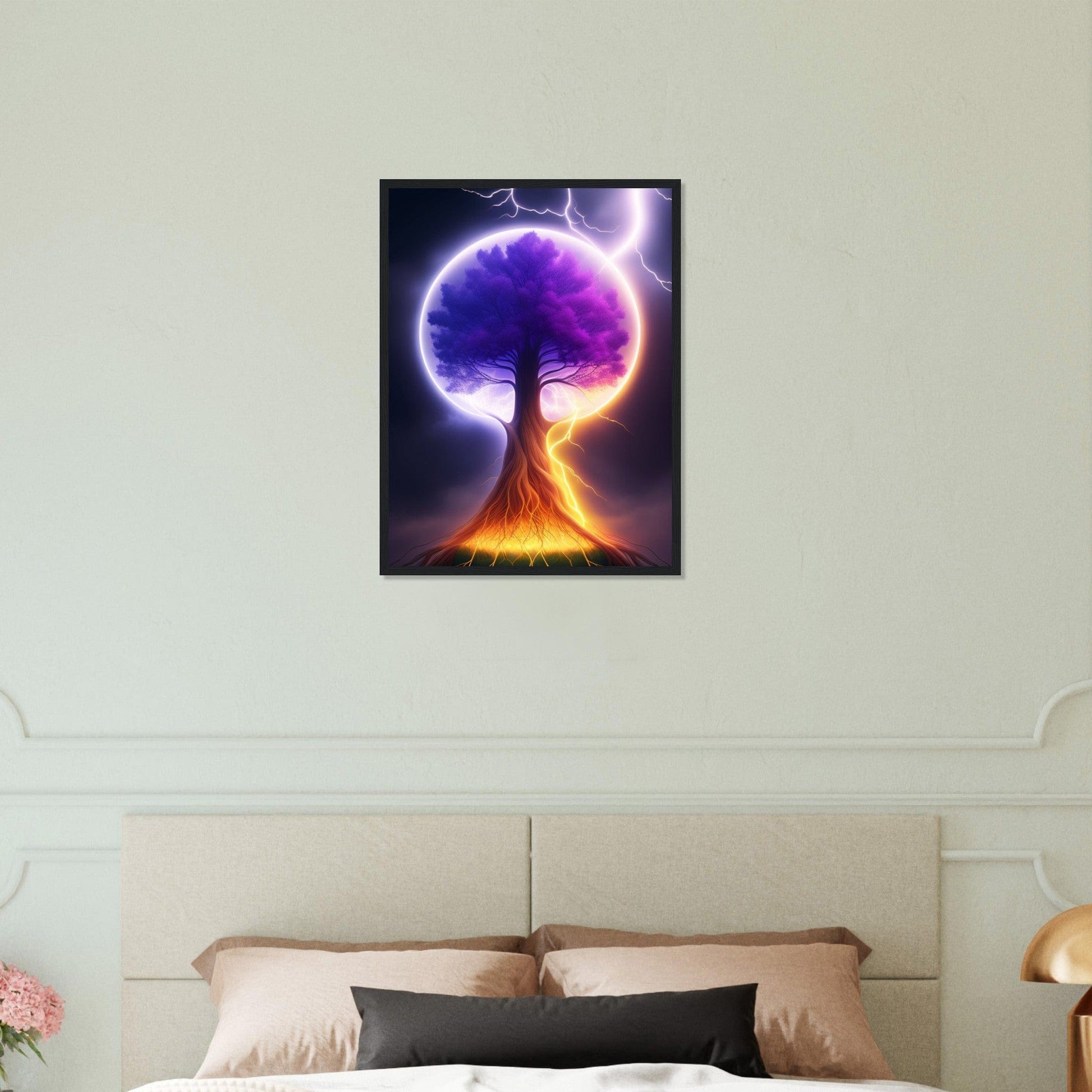 Canvanation Print Material Tableau Klimt Arbre De Vie