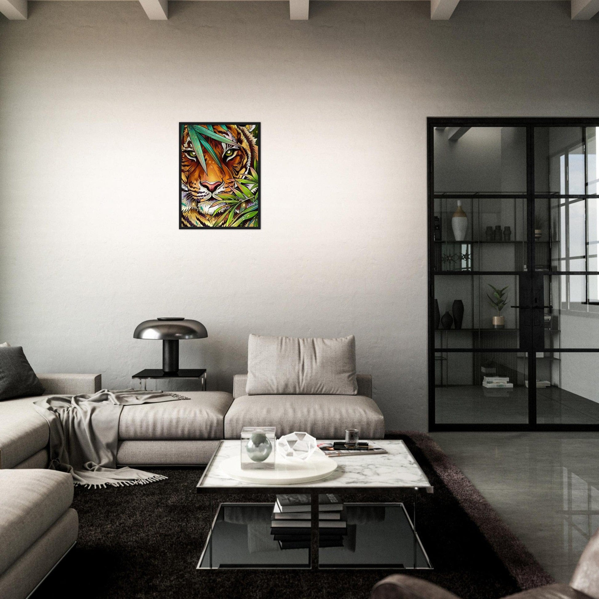 Canvanation Print Material Tableau Tigre