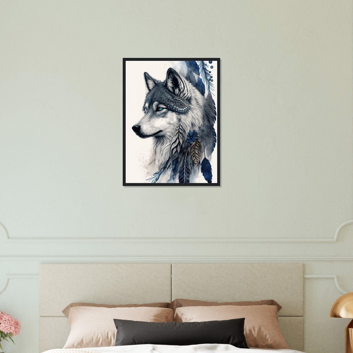 Gelato Print Material Tableau Loup Nord