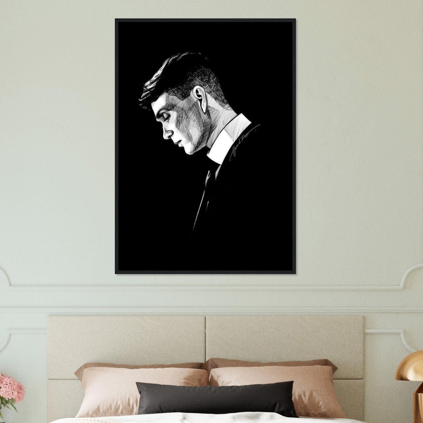 Canvanation Print Material 70x100 cm / 28x40″ Tableau Peaky Blinder Saison 4