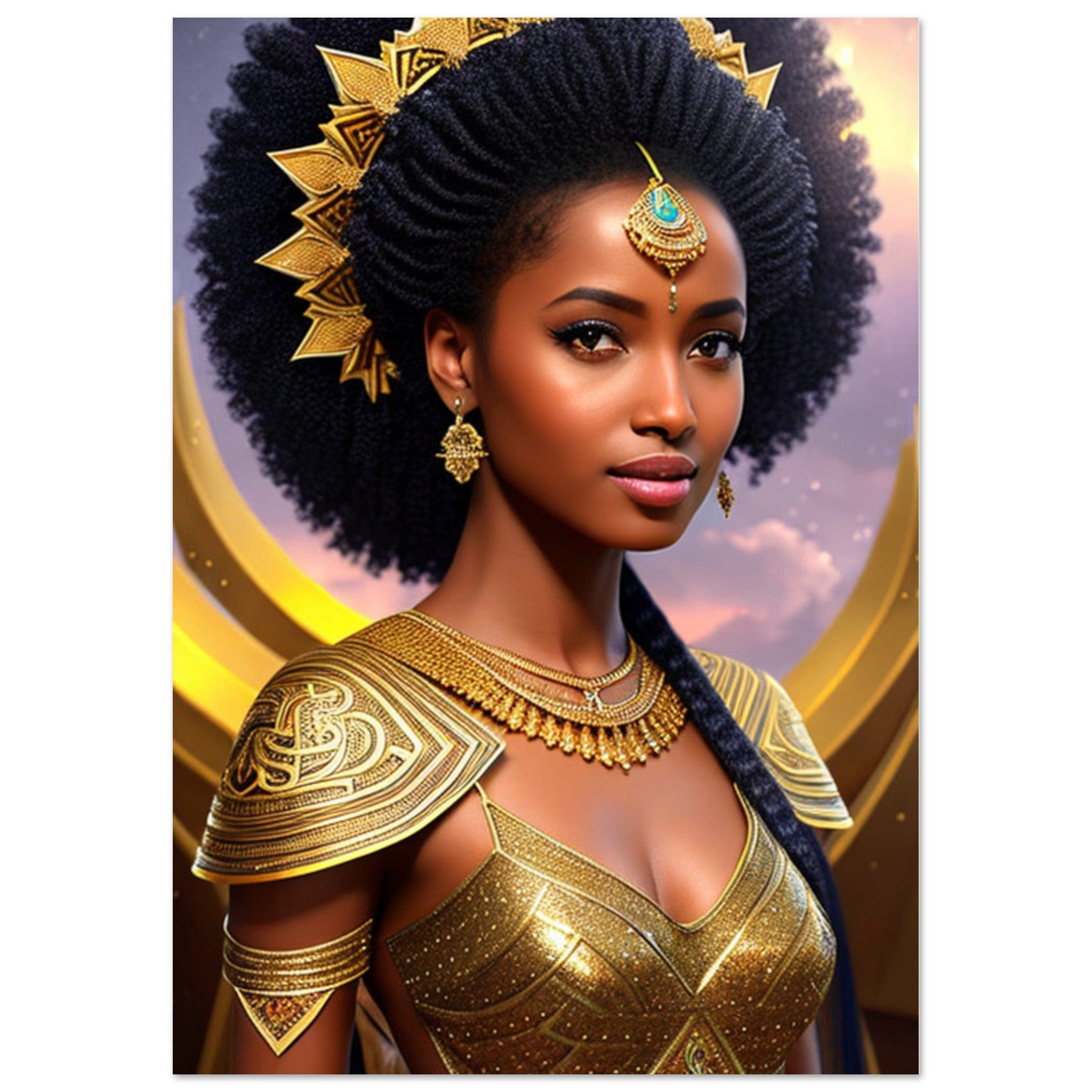 Gelato Print Material A1 (59.4 x 84.1 cm) Toiles Africaines