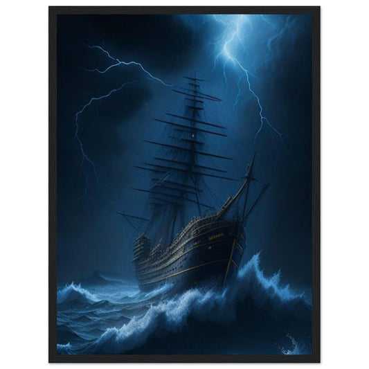 Gelato Print Material 45x60 cm / 18x24″ Tableau Bateau Moderne