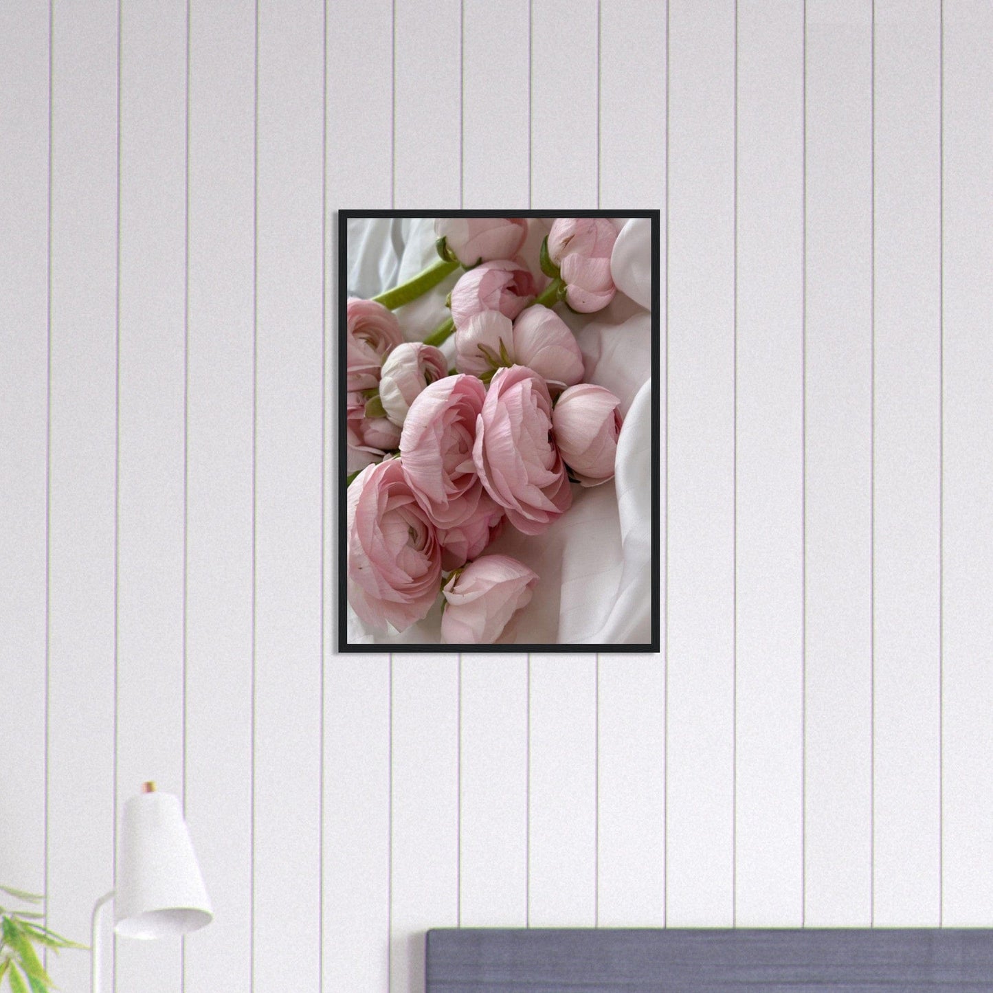 Canvanation Print Material 50x70 cm / 20x28″ Tableau Roses Pâles