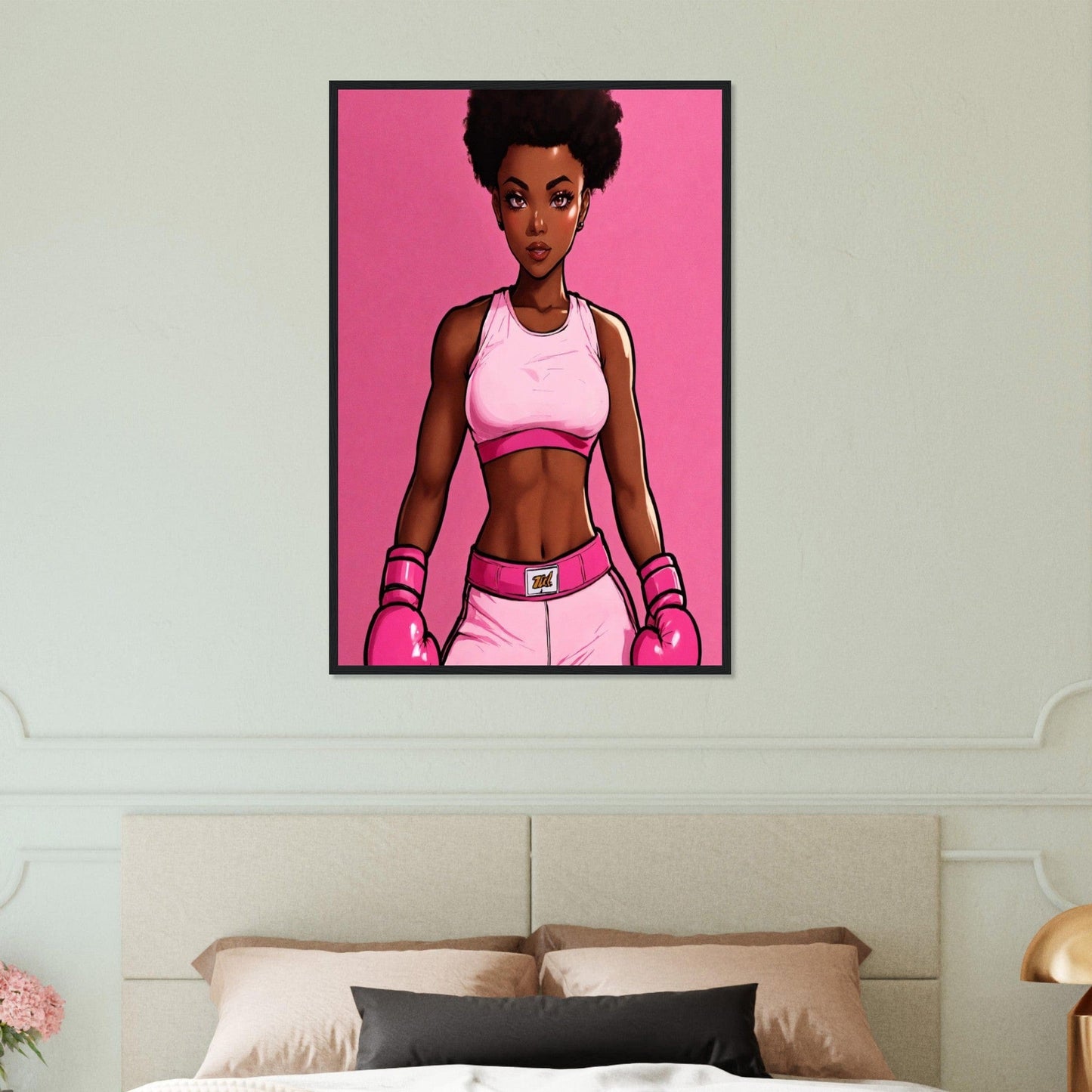 Canvanation Print Material 60x90 cm / 24x36″ Tableau Boxe Emma
