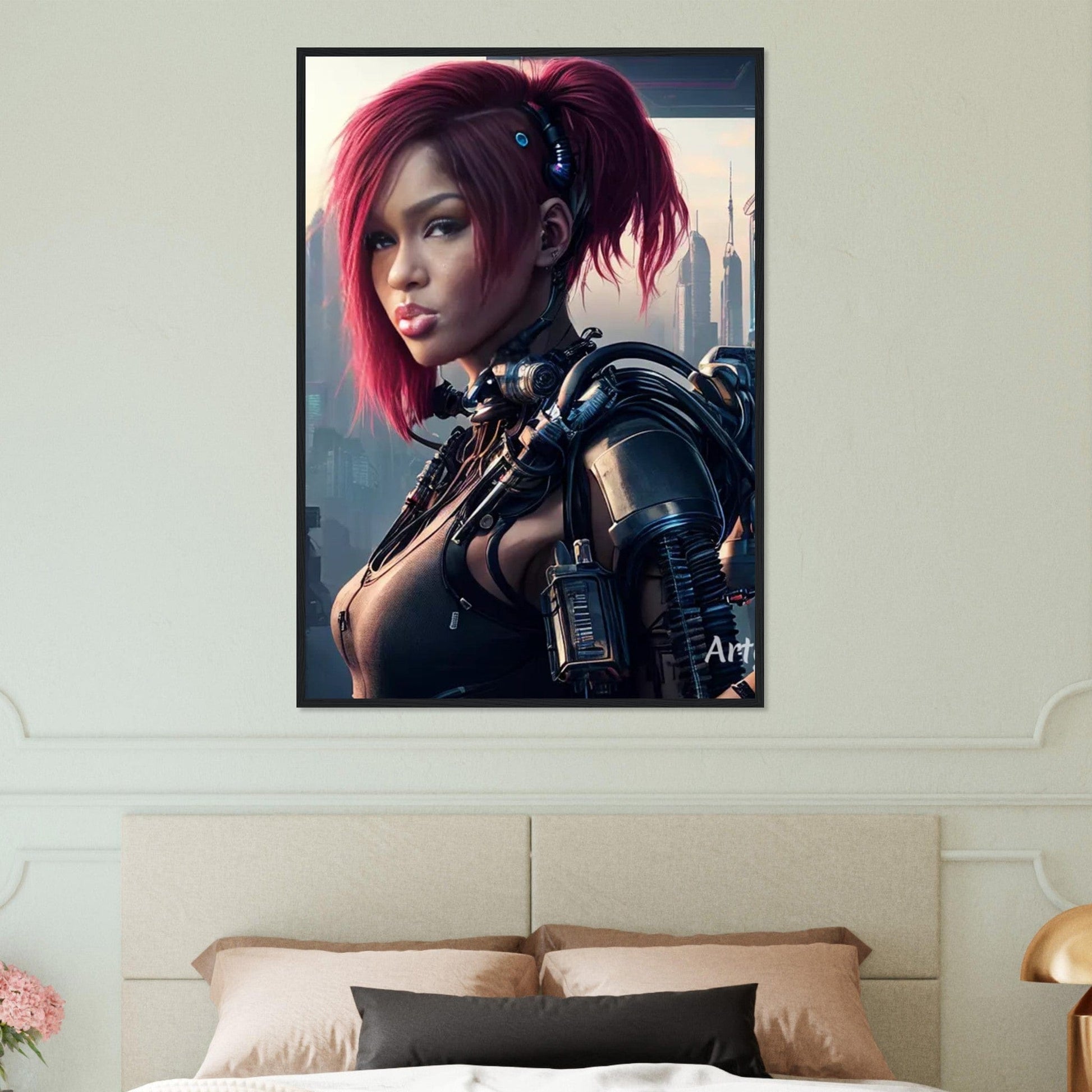 Canvanation Print Material Cadre Photo à Personnaliser AI