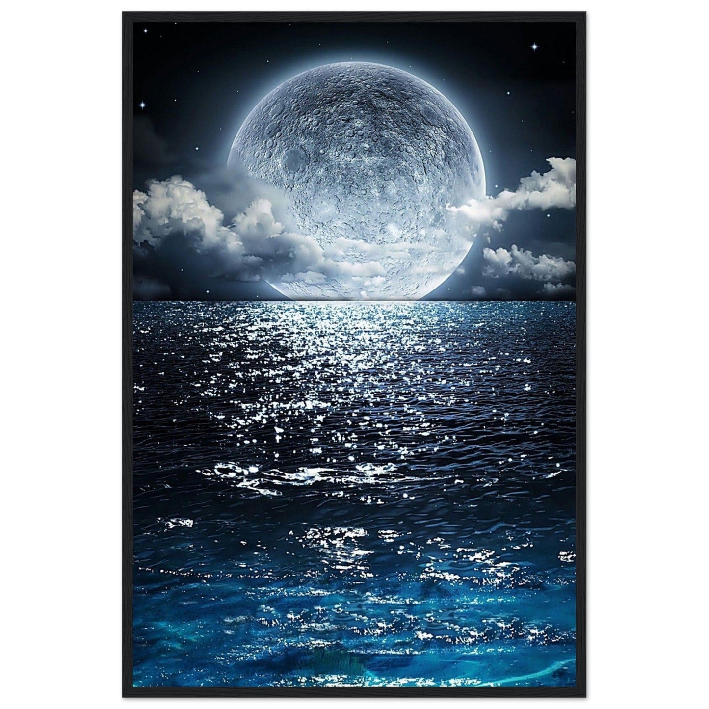 Canvanation Print Material 60x90 cm / 24x36″ Tableau Lune