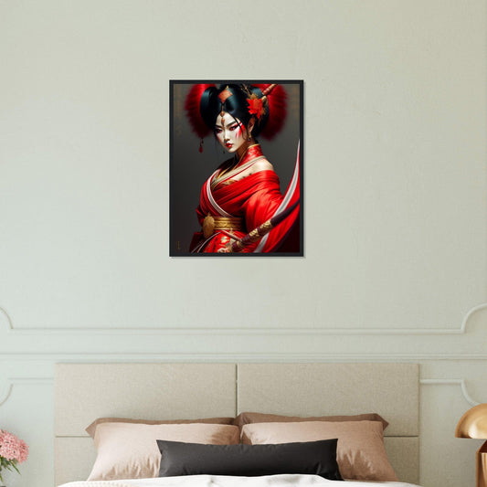 Canvanation Print Material 45x60 cm / 18x24″ Tableau Kabuki Japon Kimono