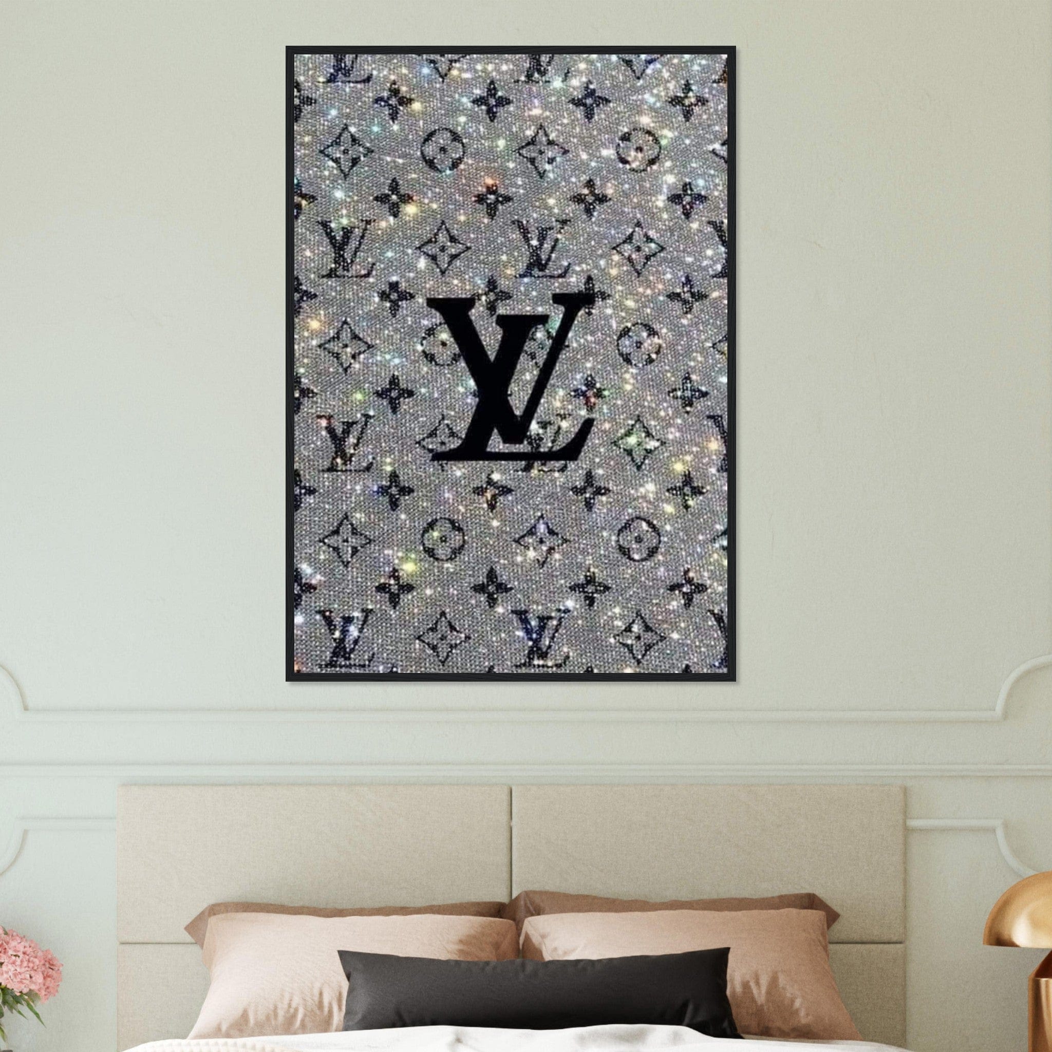 Canvanation Print Material 70x100 cm / 28x40″ Tableau Louis Vuitton Scintillant