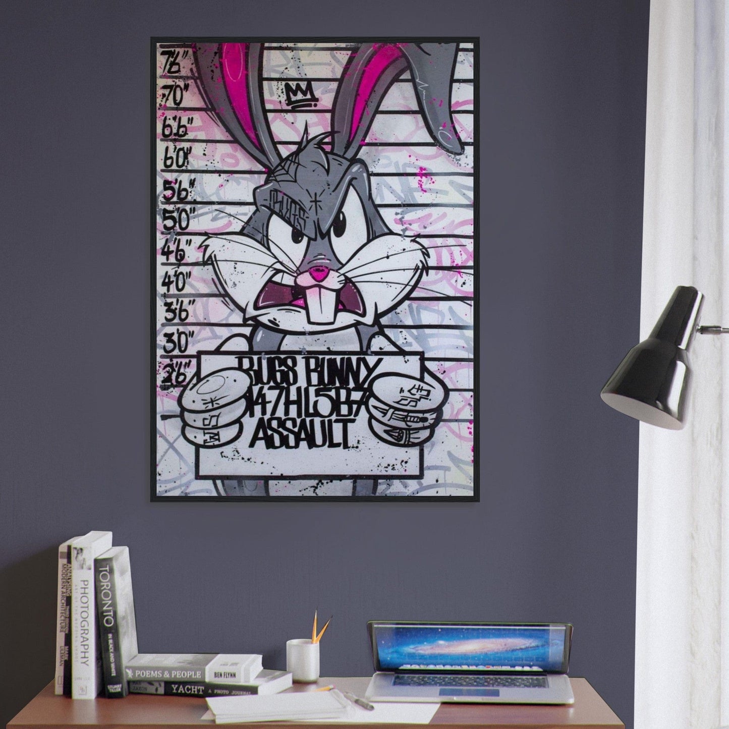 Canvanation Print Material Tableau Street Art Bug Bunny