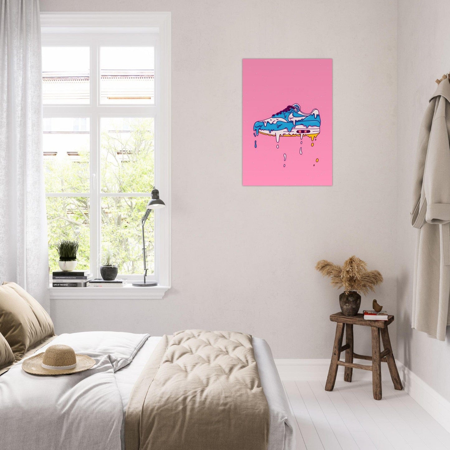 Gelato Print Material Poster Sneaker Cream