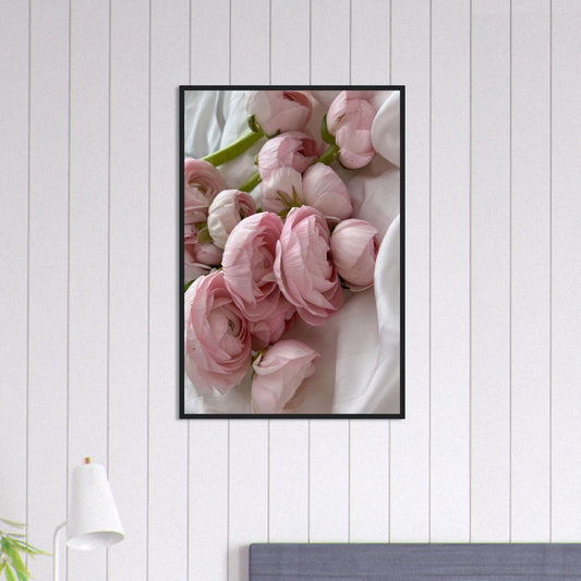 Canvanation Print Material 60x90 cm / 24x36″ Tableau Roses Pâles