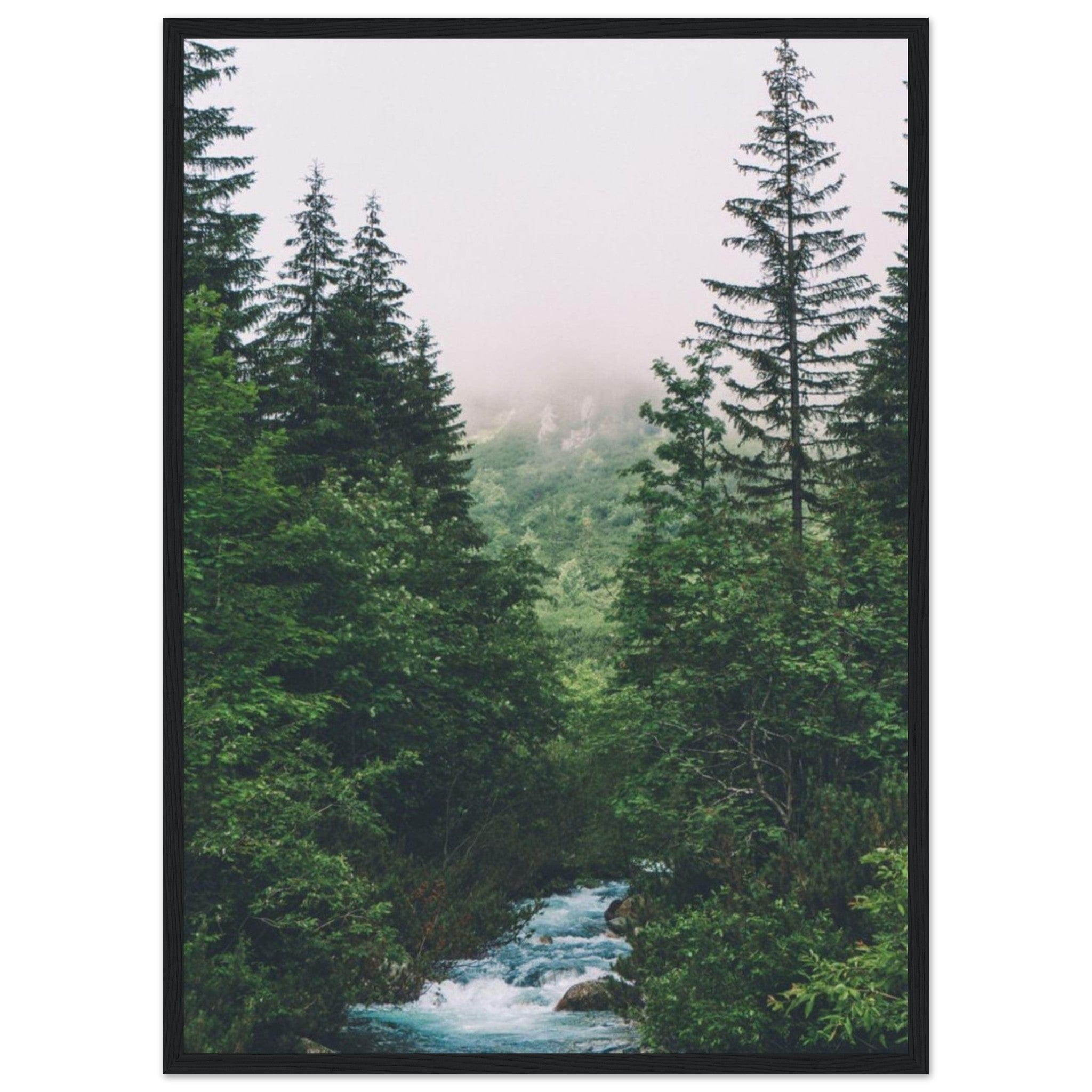 Canvanation Print Material 50x70 cm / 20x28″ Peinture Paysage foret