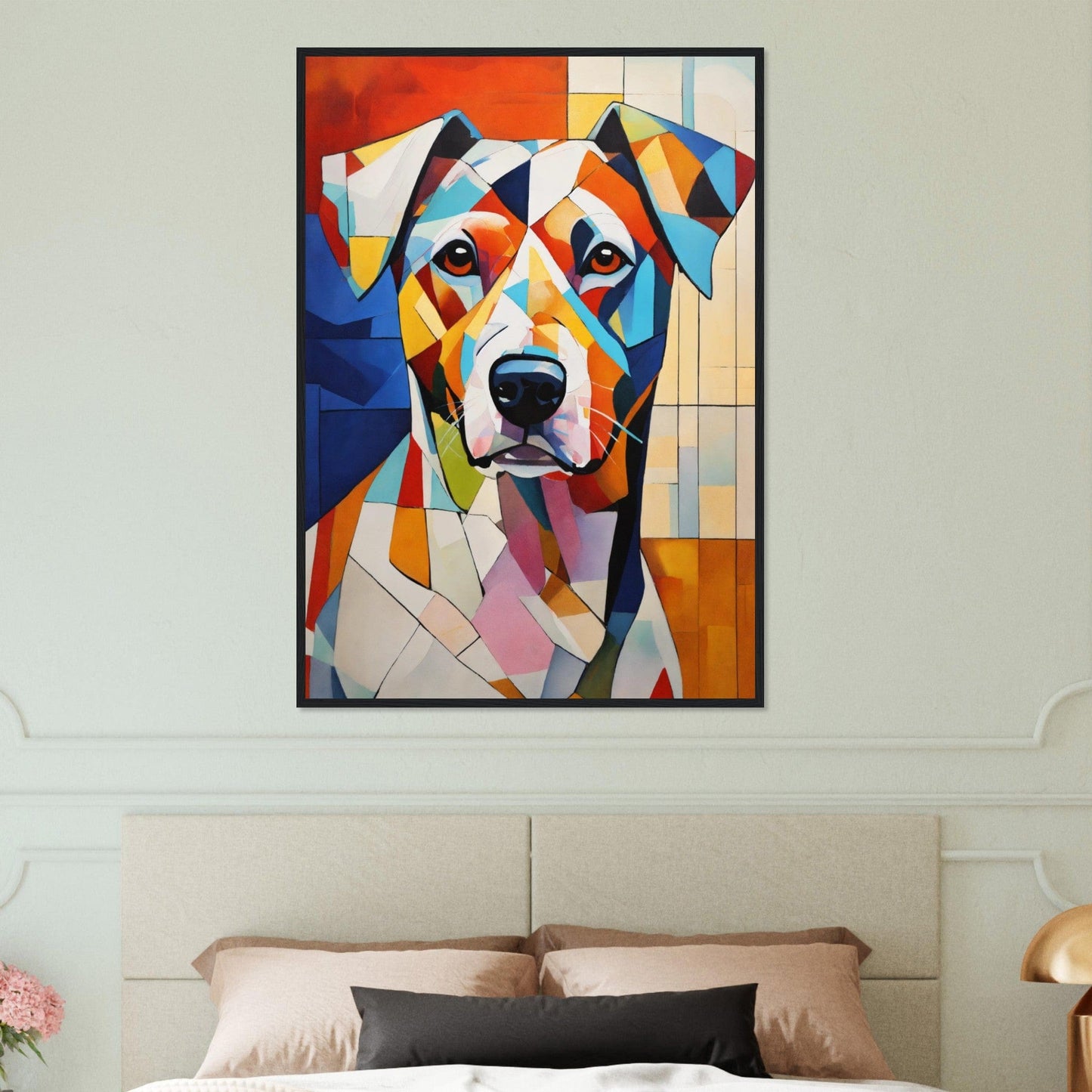 Canvanation Print Material Tableau Chien Aventure Et Loyauté