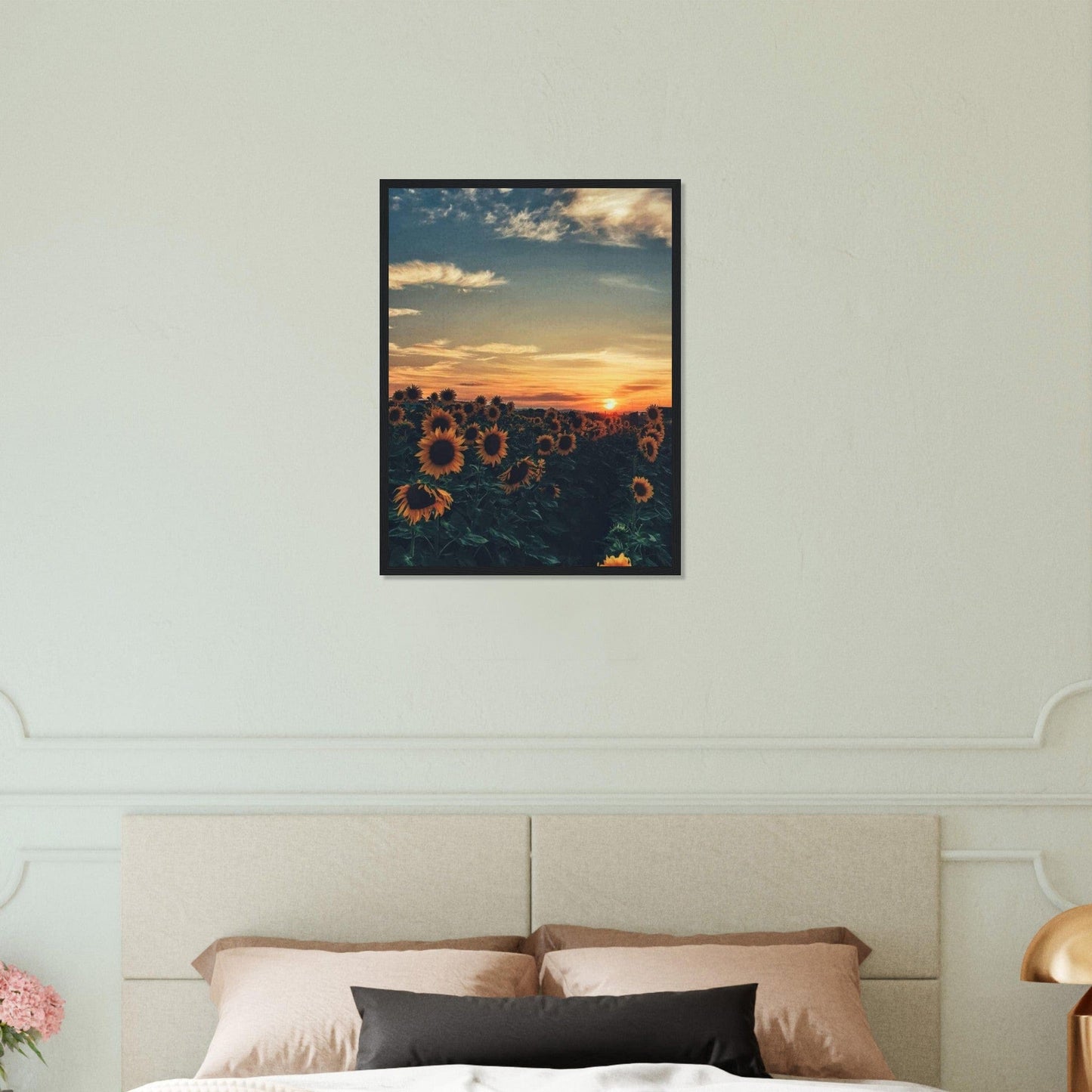 Gelato Print Material Tableau De Tournesol