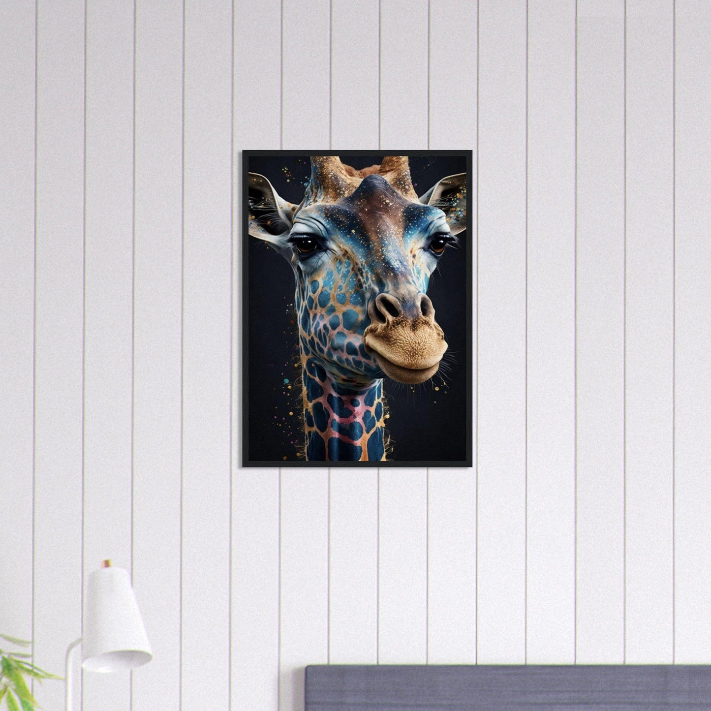 Canvanation Print Material 50x70 cm / 20x28″ Tableau Girafe Kapla