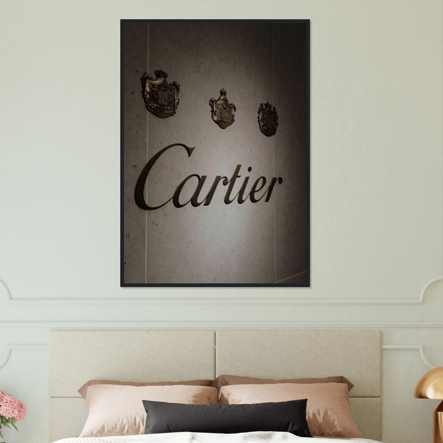 Canvanation Print Material Tableau Marque Cartier