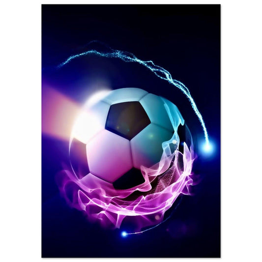 Gelato Print Material A1 (59.4 x 84.1  cm) Poster Football Ballon