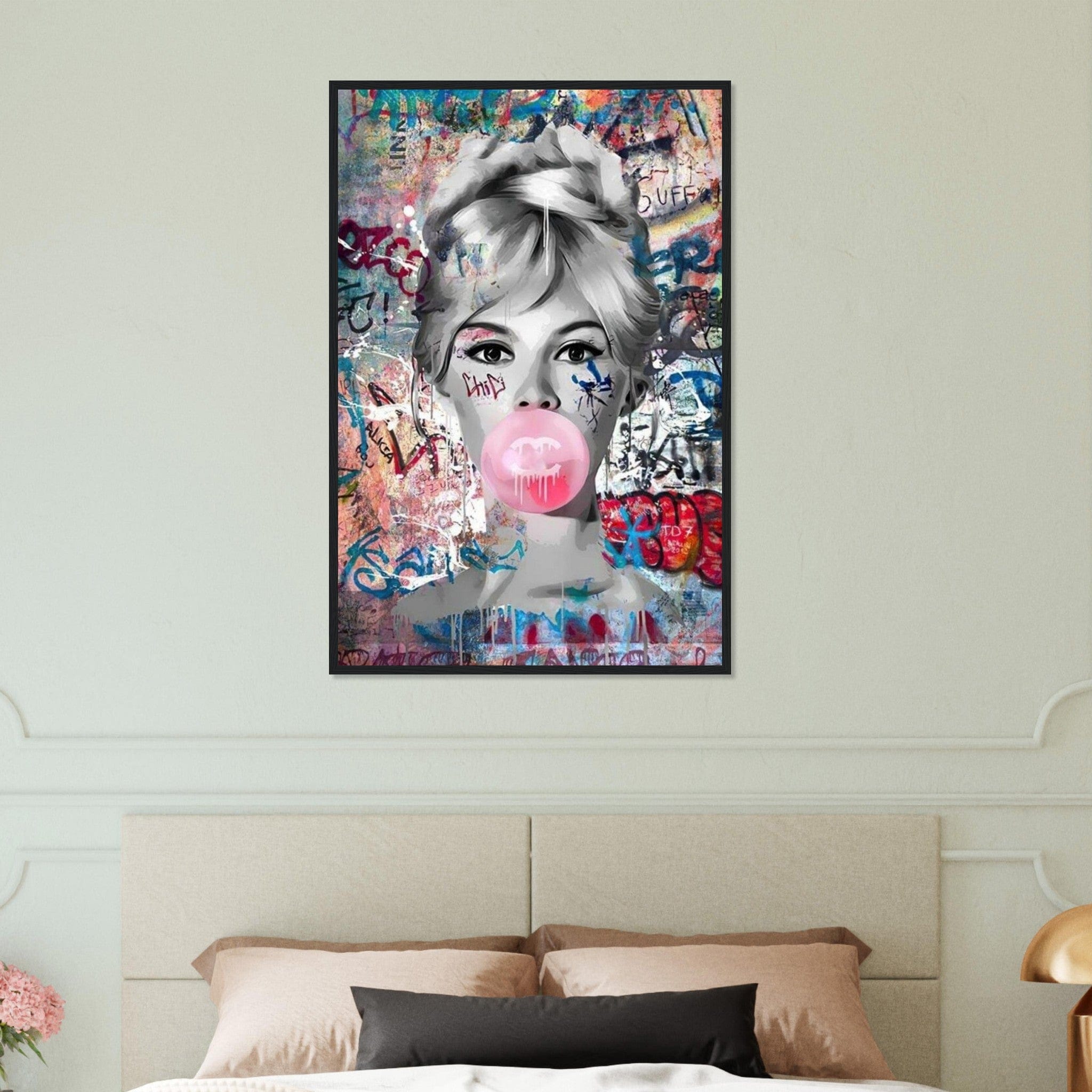 Canvanation Print Material 60x90 cm / 24x36″ Tableau Street Art de Rue Insurgé