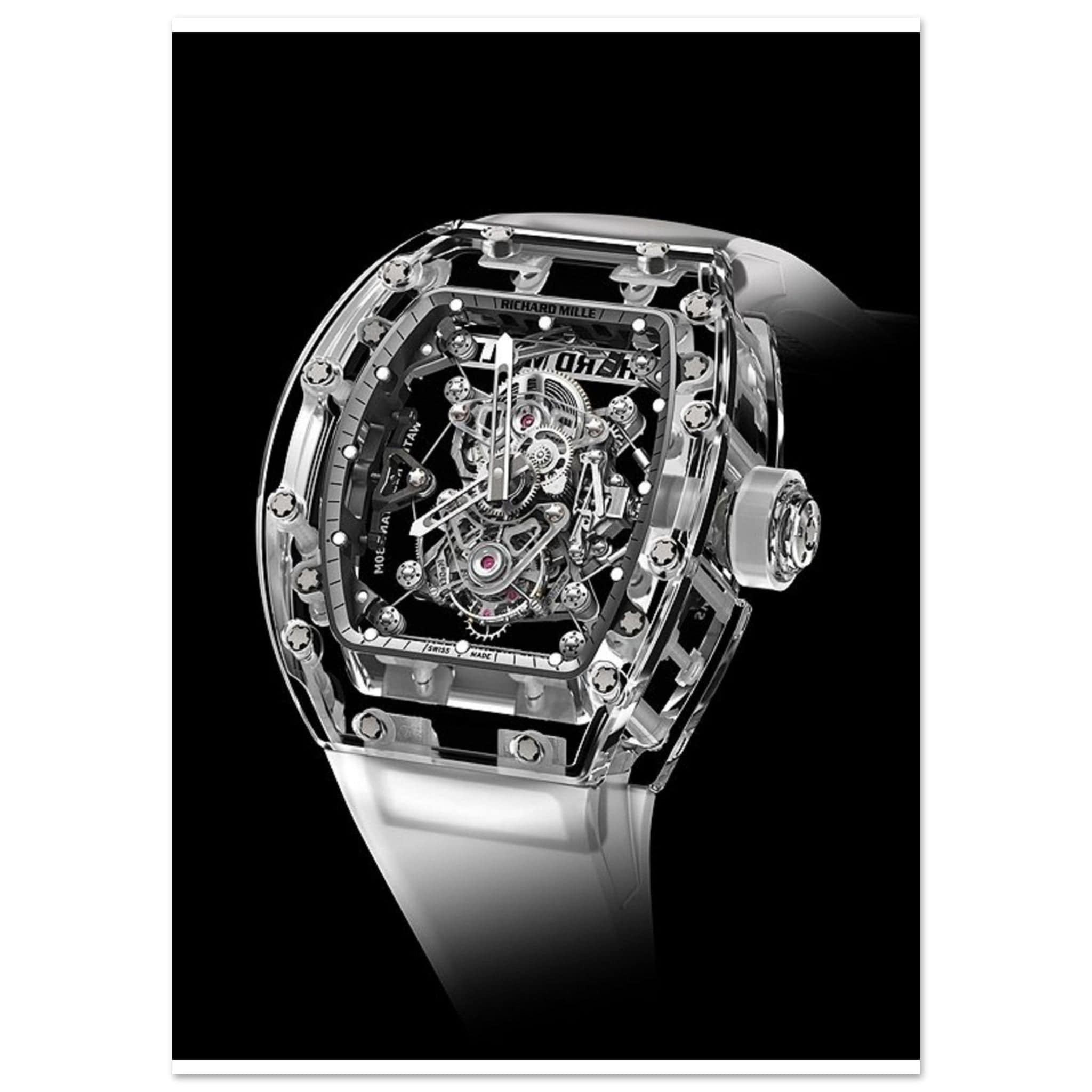 Canvanation Print Material A0 (84.1 x 118.9 cm) Poster Montre Richard Mille