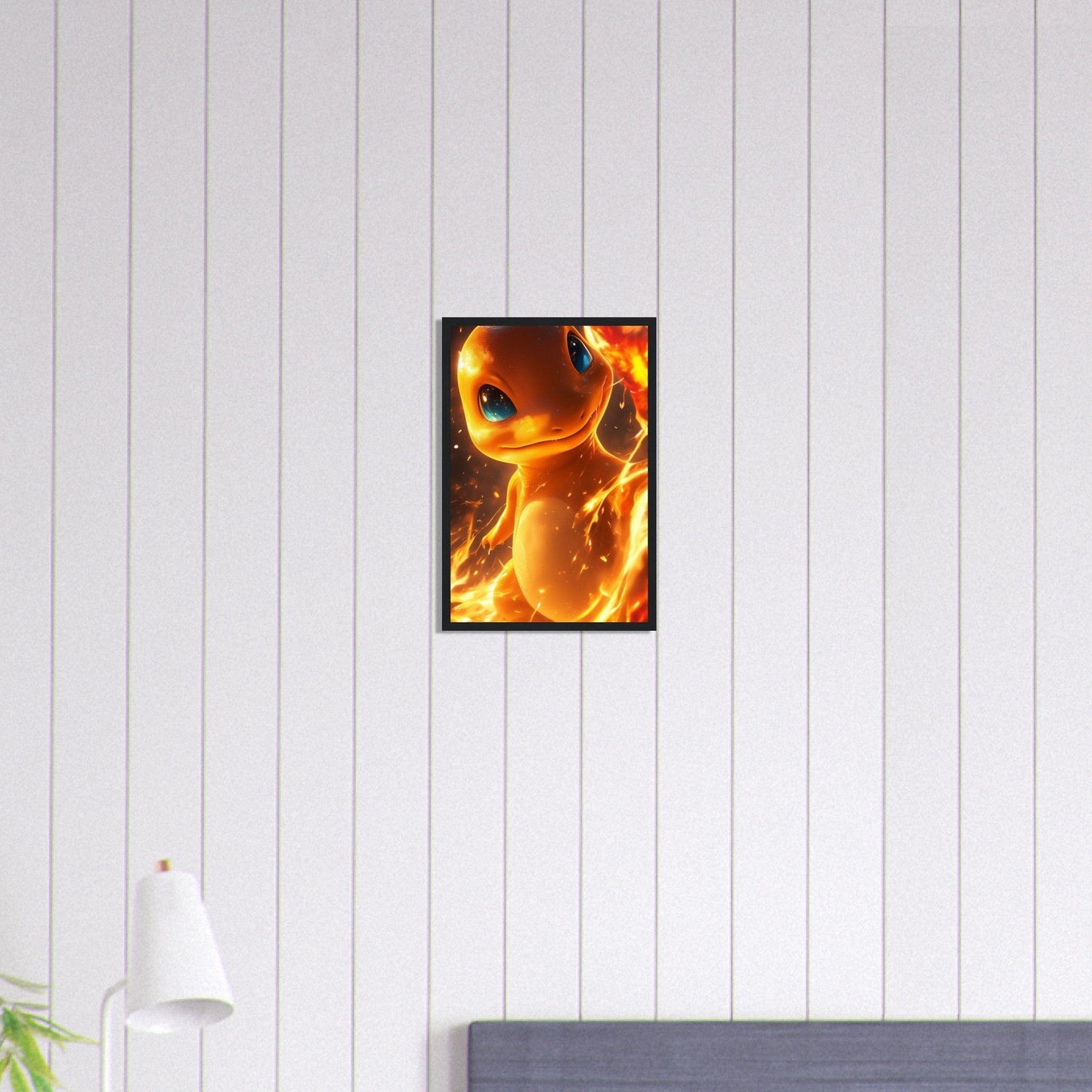 Canvanation Print Material 30x45 cm / 12x18″ Tableau Pokémon Salameche