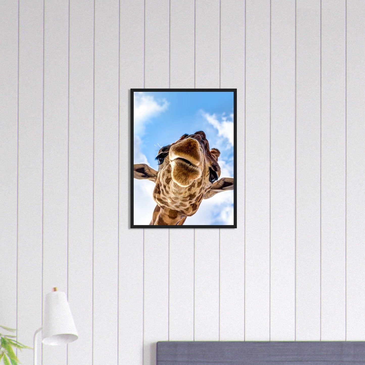 Gelato Print Material Tableau Girafe Couleur