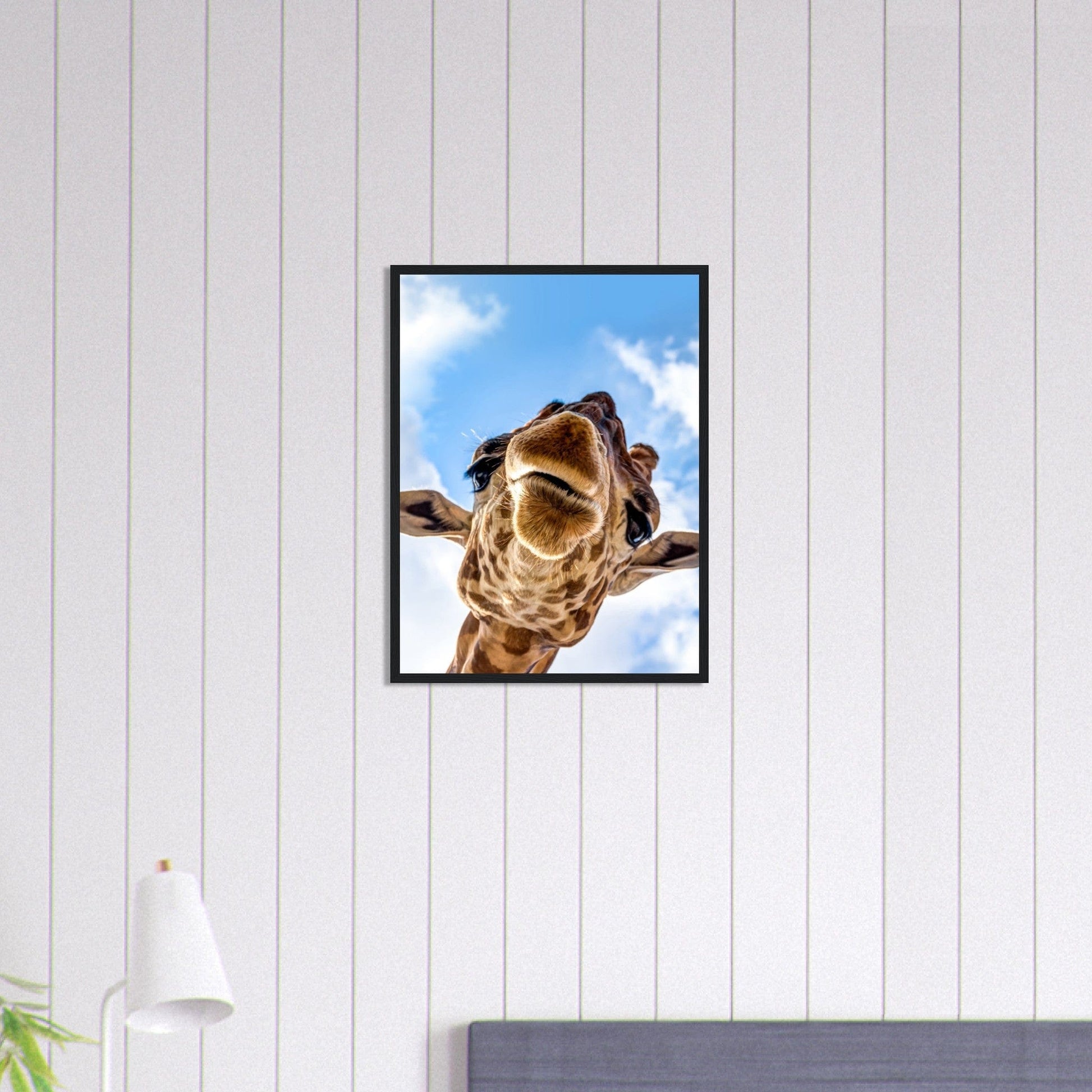 Gelato Print Material Tableau Girafe Couleur