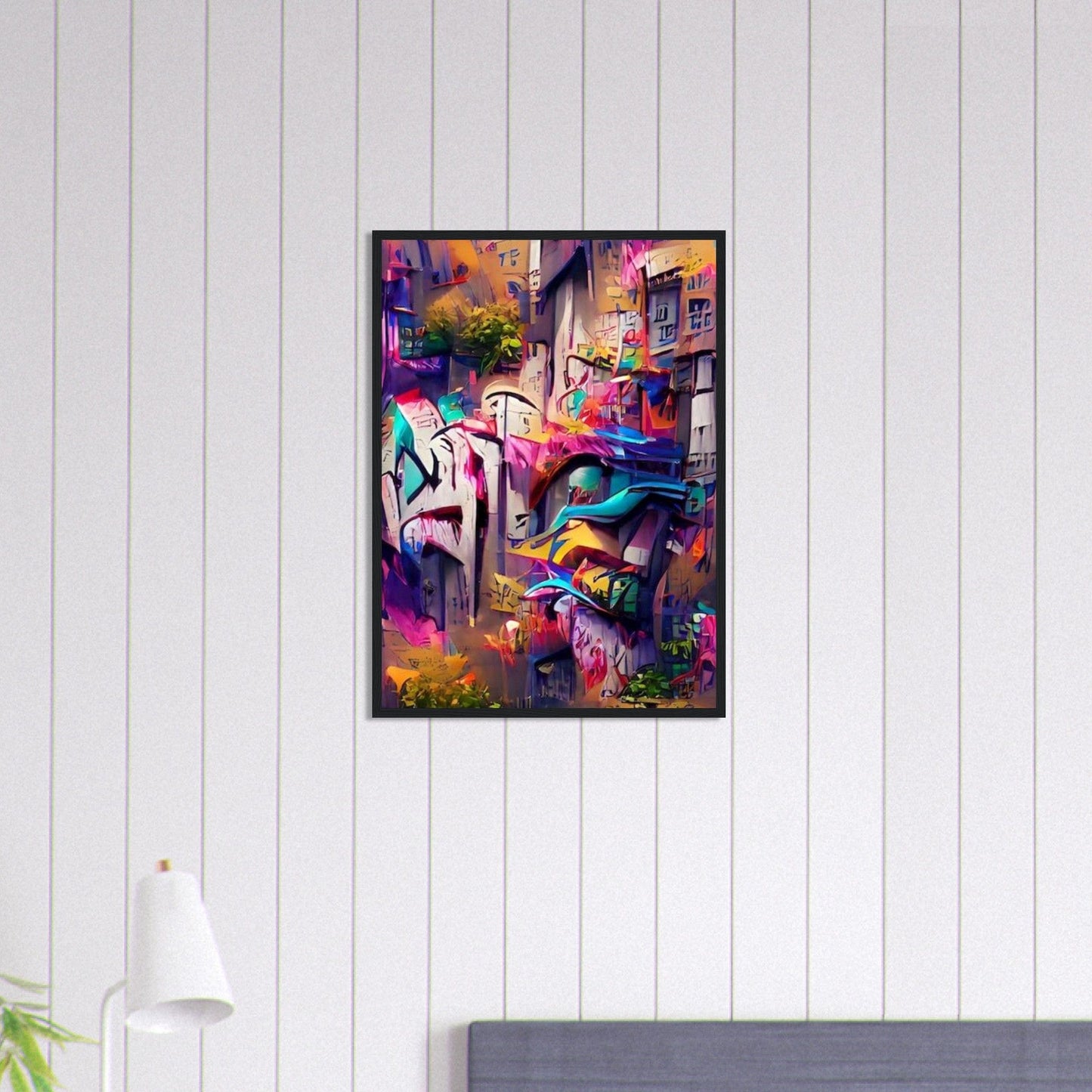 Canvanation Print Material 50x70 cm / 20x28″ Tableau Street Art Graffiti Rue
