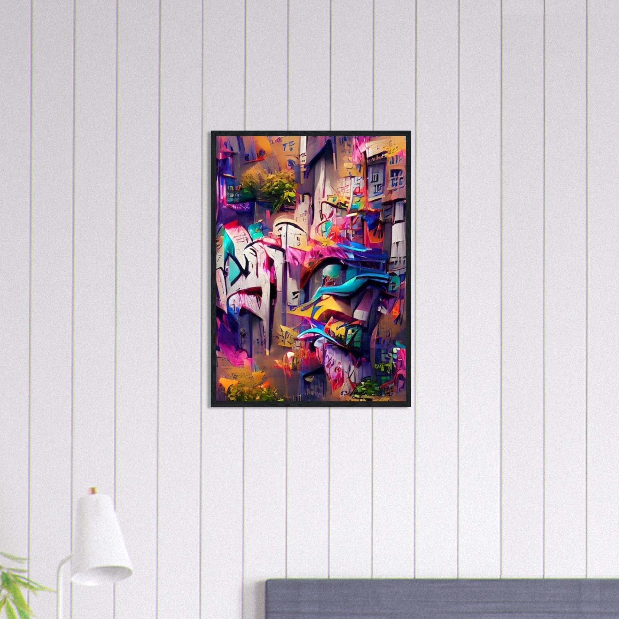 Canvanation Print Material 50x70 cm / 20x28″ Tableau Street Art Graffiti Rue