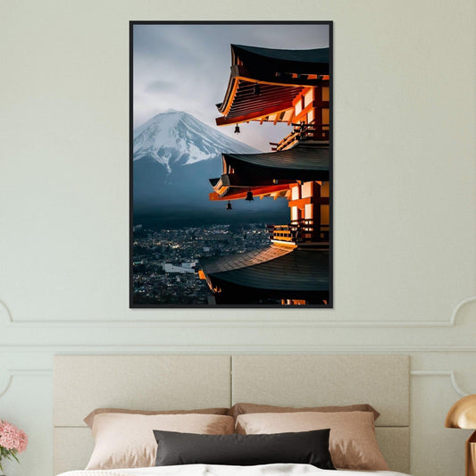 Canvanation Print Material 70x100 cm / 28x40″ Tableau Japon Mont Fudji