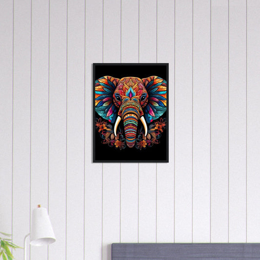 Canvanation Print Material 45x60 cm / 18x24″ Tableau Elephant Éléphant Solitaire