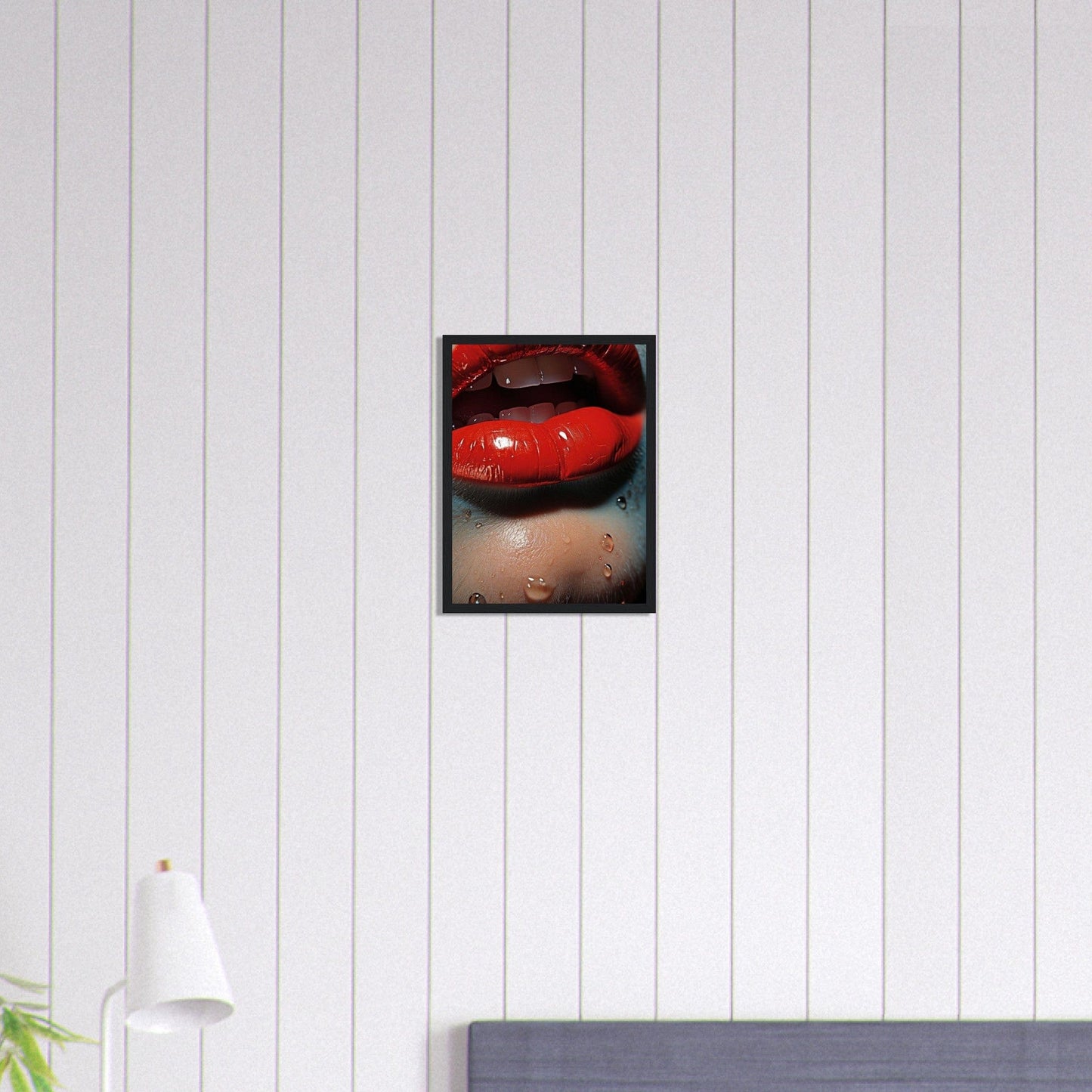 Canvanation Print Material 30x40 cm / 12x16″ Tableau Femme au Lèvre Glamour
