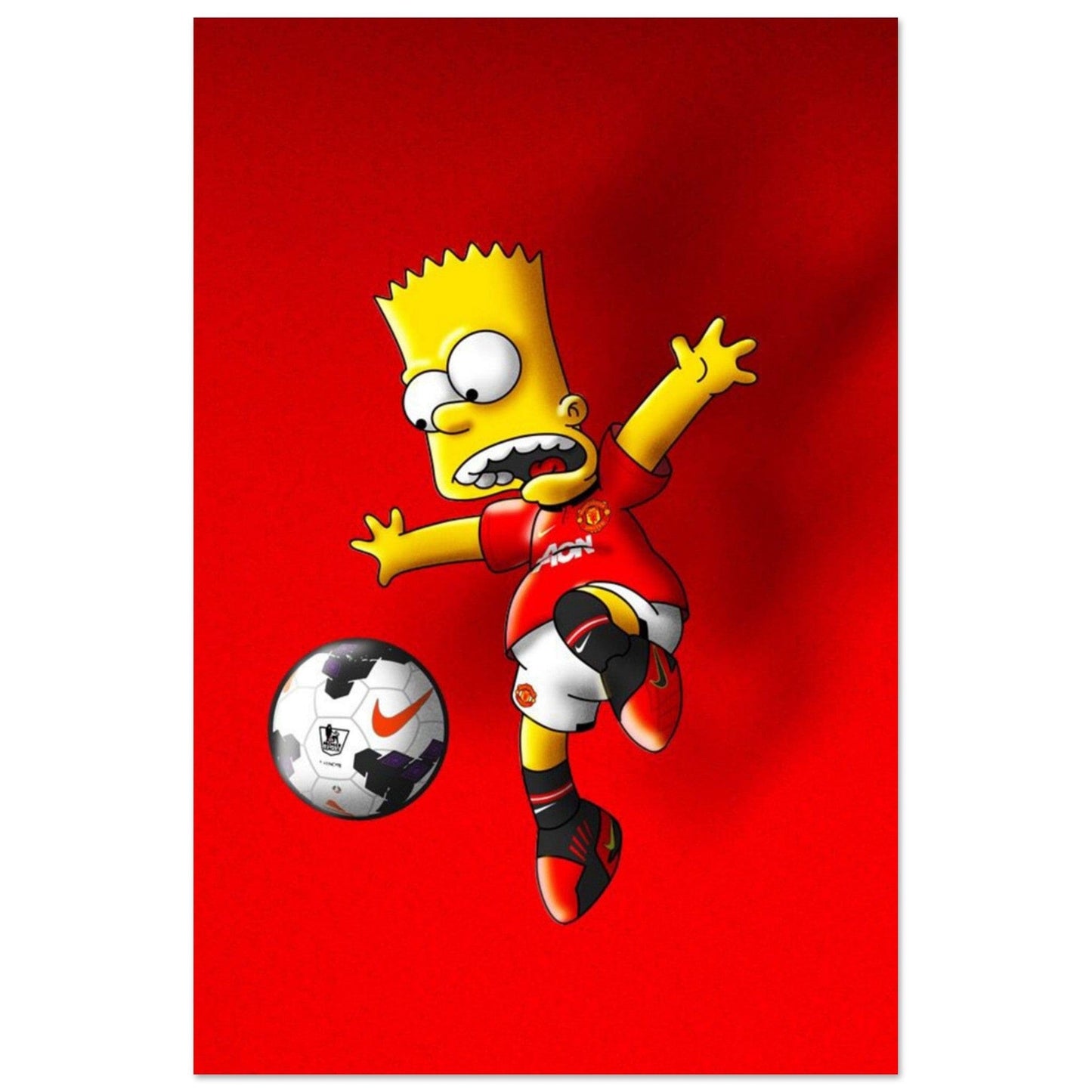 Canvanation Print Material 60x90 cm / 24x36″ Poster Football Simpson