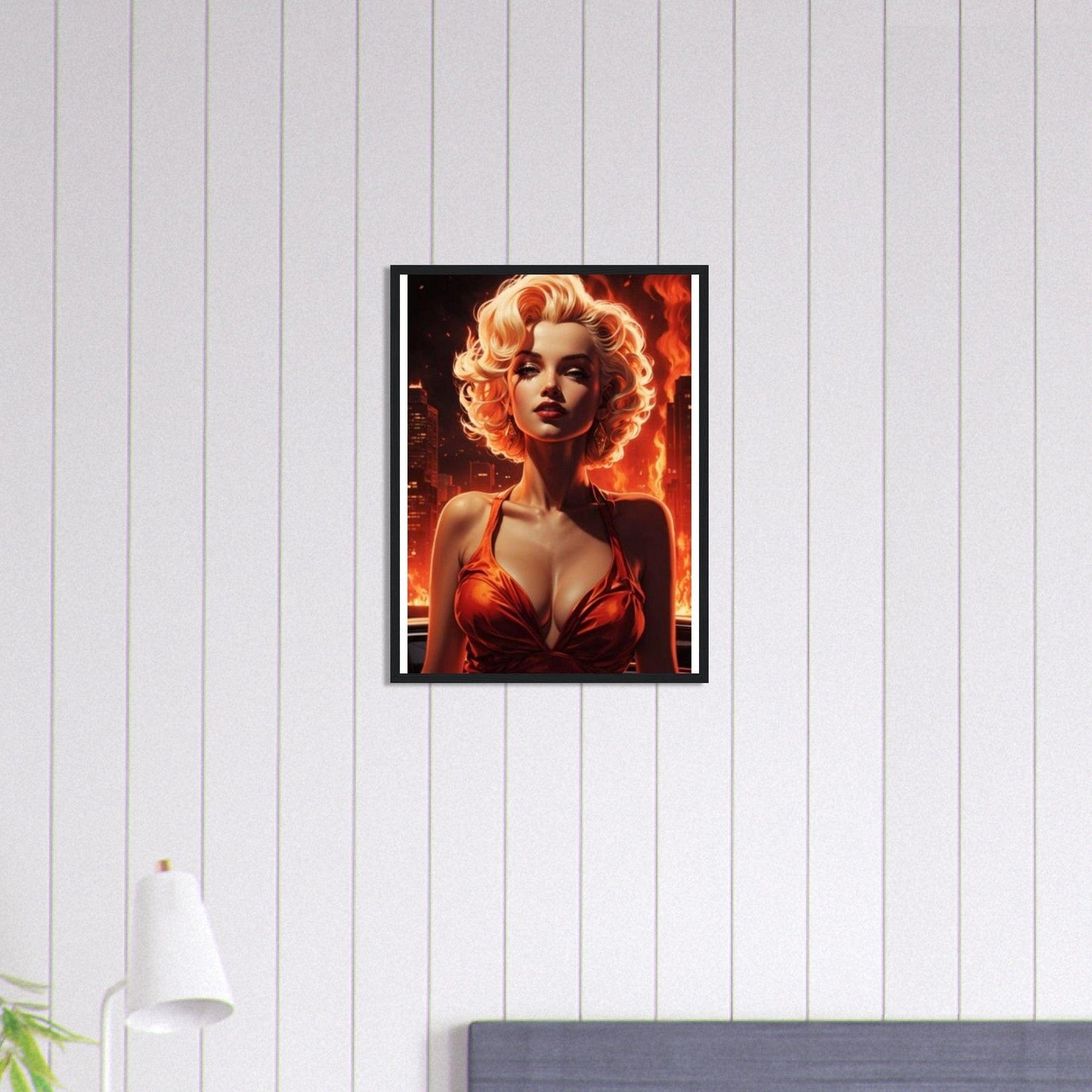 Canvanation Print Material 45x60 cm / 18x24″ Tableau Femme Fatale