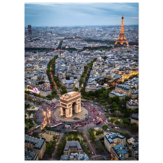 Canvanation Print Material 13x18 cm / 5x7″ Poster Ville de Paris