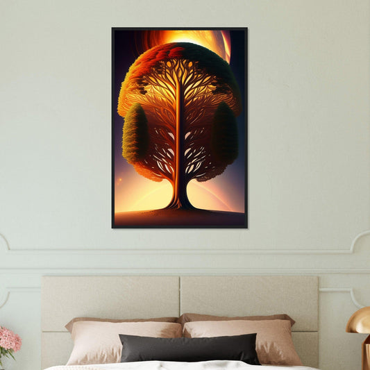 Canvanation Print Material 60x90 cm / 24x36″ Toile Arbre De Vie Klimt