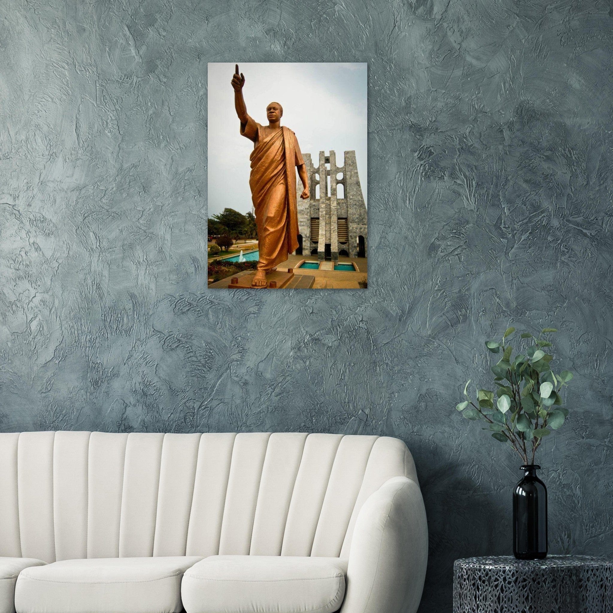 Gelato Print Material Affiche Africain Mémorial Accra