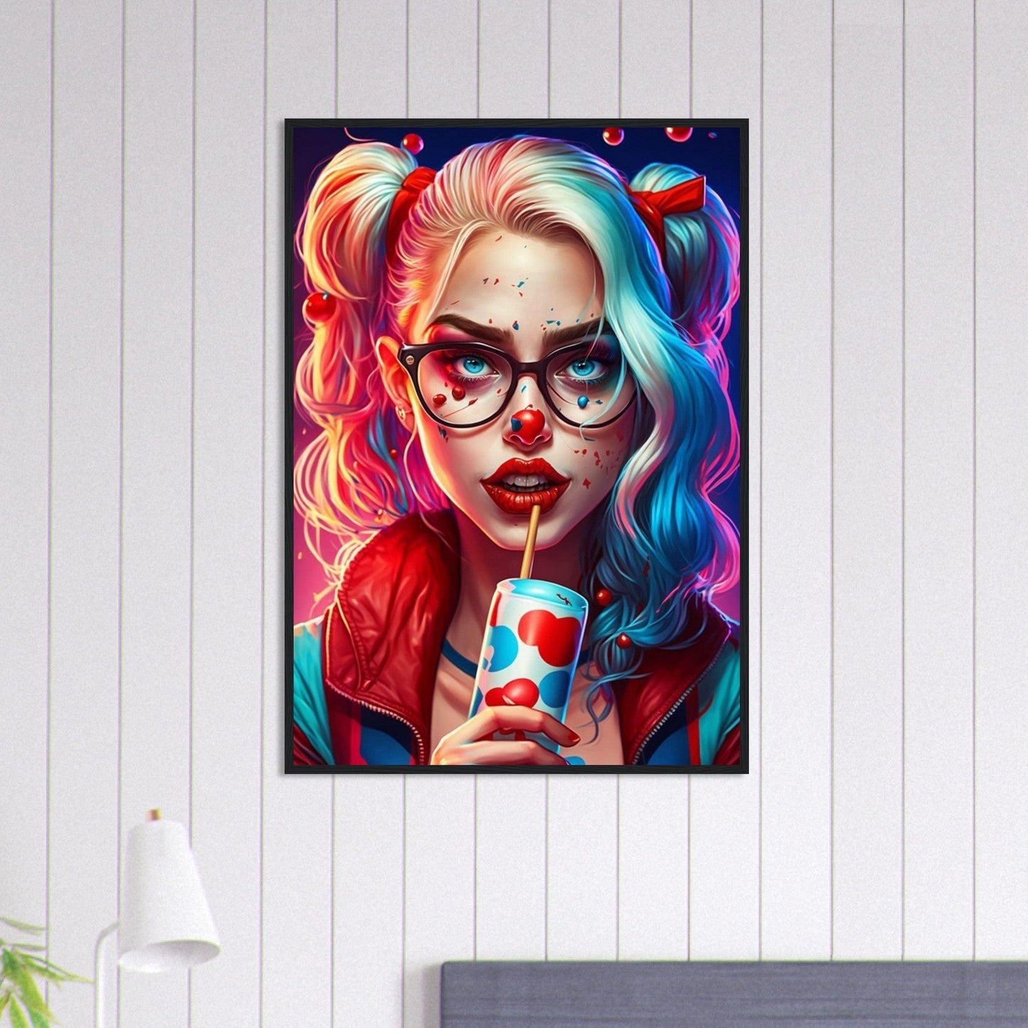 Canvanation Print Material 70x100 cm / 28x40″ Tableau Harley Quinn