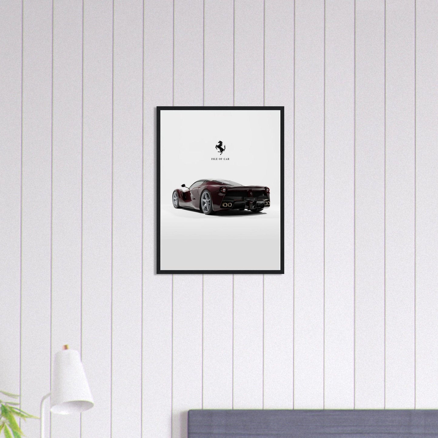 Canvanation Print Material 45x60 cm / 18x24″ Tableau Voiture Ferrari Laferrari