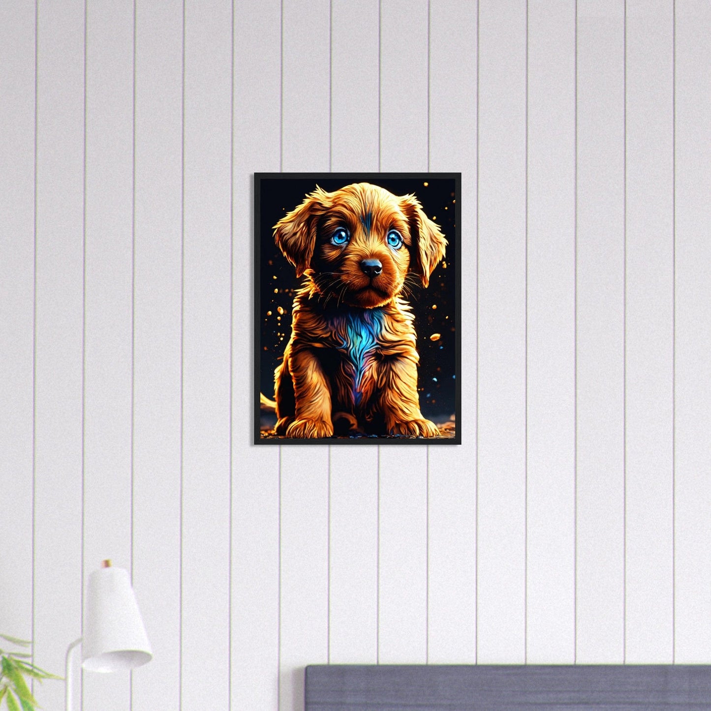 Canvanation Print Material 45x60 cm / 18x24″ Tableau Chien Amitié Sincère