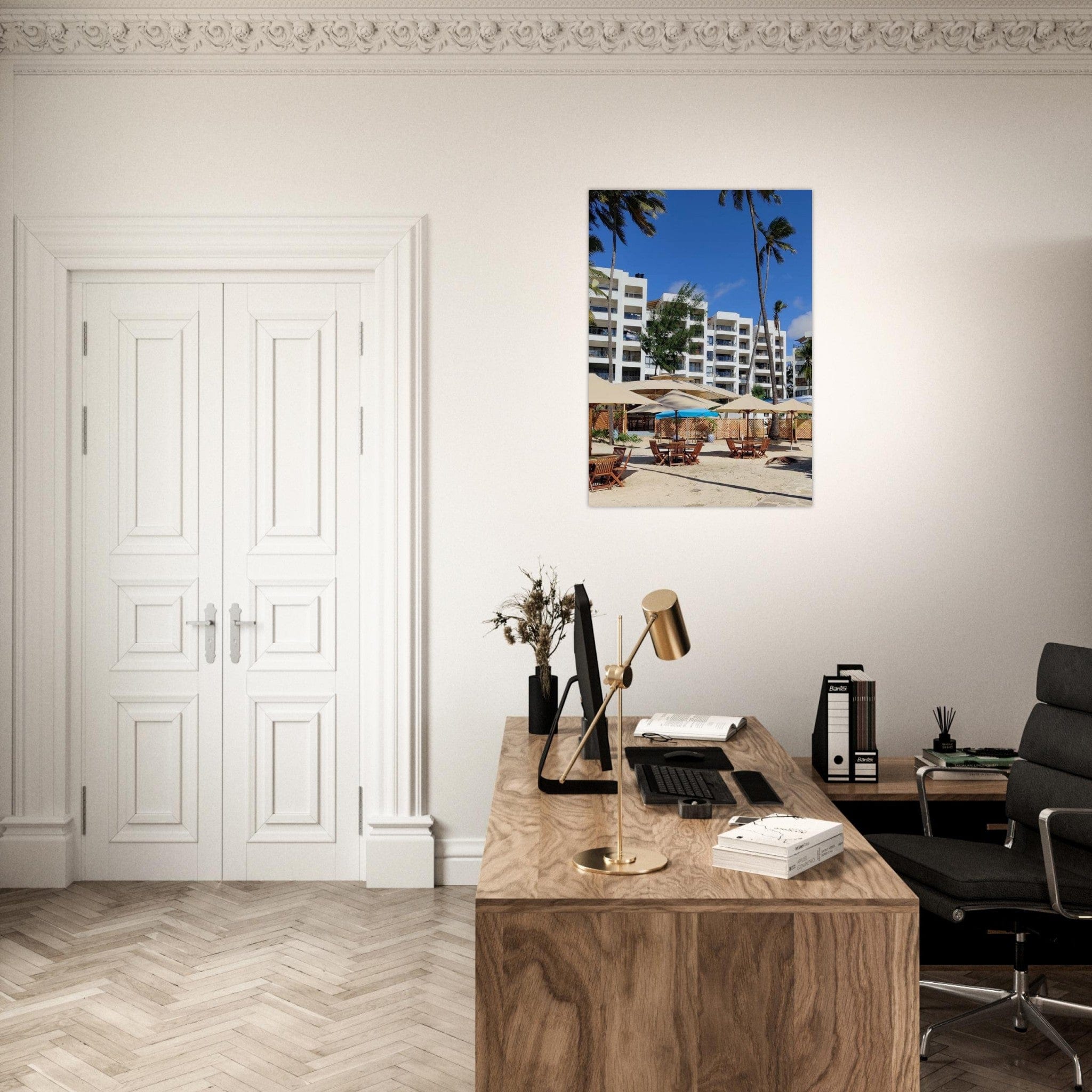Gelato Print Material Affiche Africain Zanzibar Plage