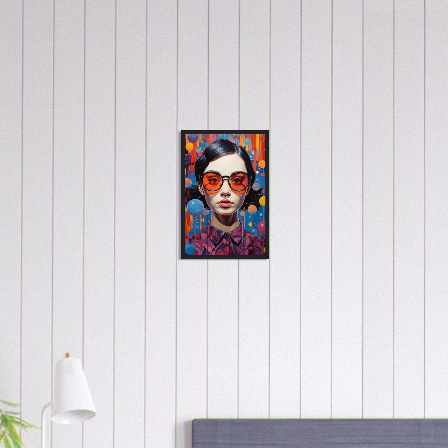 Canvanation Print Material 30x45 cm / 12x18″ Tableau Femme 60's