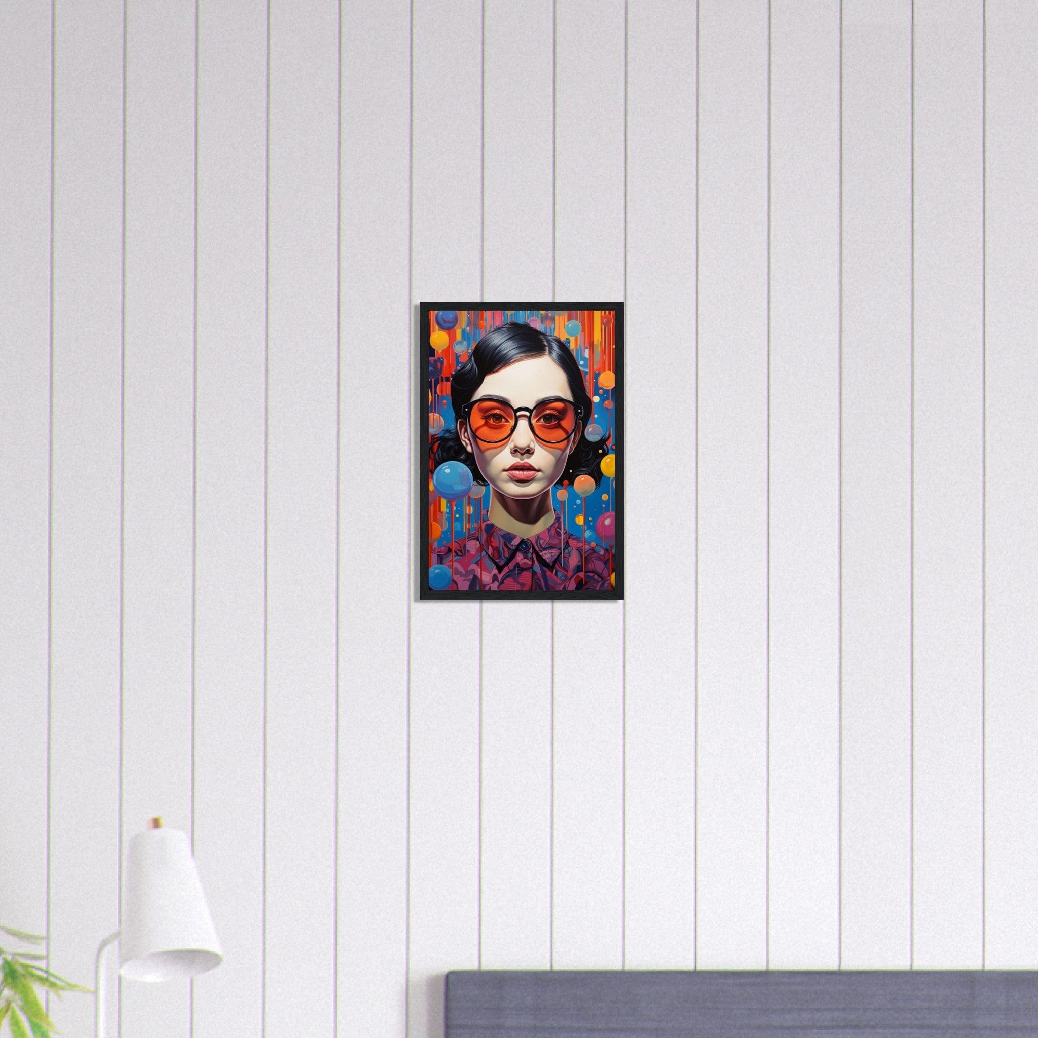 Canvanation Print Material 30x45 cm / 12x18″ Tableau Femme 60's